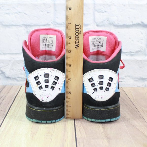 Jordan 1 Flight Kids Cool Retro Colors Leather Lace-up High Top Sneakers US 6 Y - Picture 9 of 10